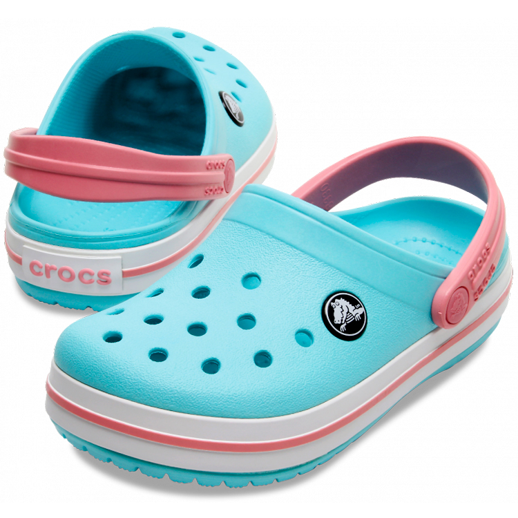 Slapi Crocs Crocband Clog / cm / Albastru deschis photo 5